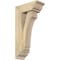 Ekena Millwork Imperial Traditional Rough Sawn Bracket w/ Offset Brace, Douglas Fir, 6"W x 14"D x 26"H BKT0604X14X26IMP01RDF - alternate 1